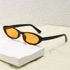 New Elliptical Plastic UV Resistant Sunglasses for Men and Women Fashiona Trendy Outdoor Sunshade Sunscreen Eyewear
