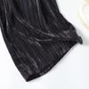 2025 Spring Women's Slim Minimalist Velvet Wide-Leg Pants
