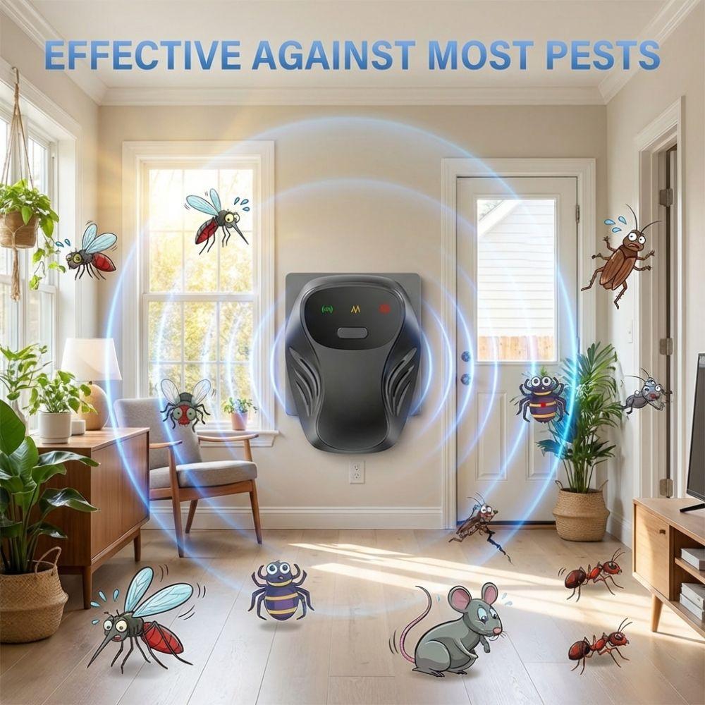 Pest Control Ultrasonic Insect Repellent 360° All-round Rodent Repellent Home Office