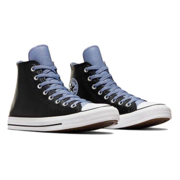 Converse Кожаные высокие черные кроссовки унисекс Chuck Taylor All Star Thunder Daze Blue A06570C