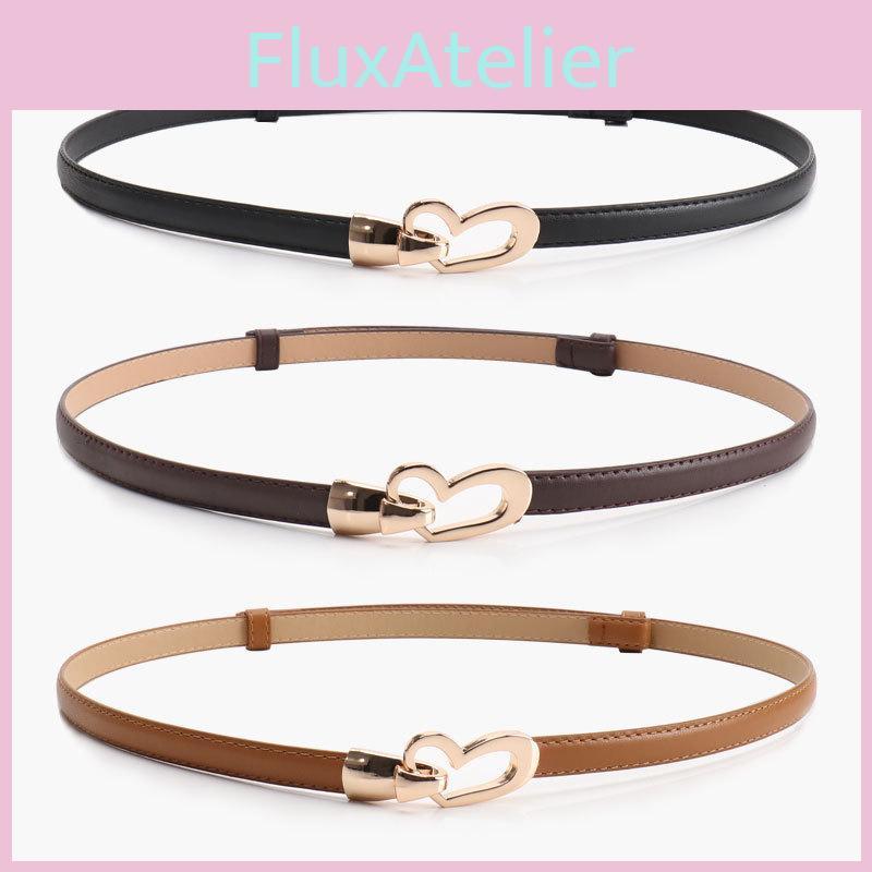 Womens Slim Alloy Waist Belt With Adjustable Pu Leather For Casual And Office Looks