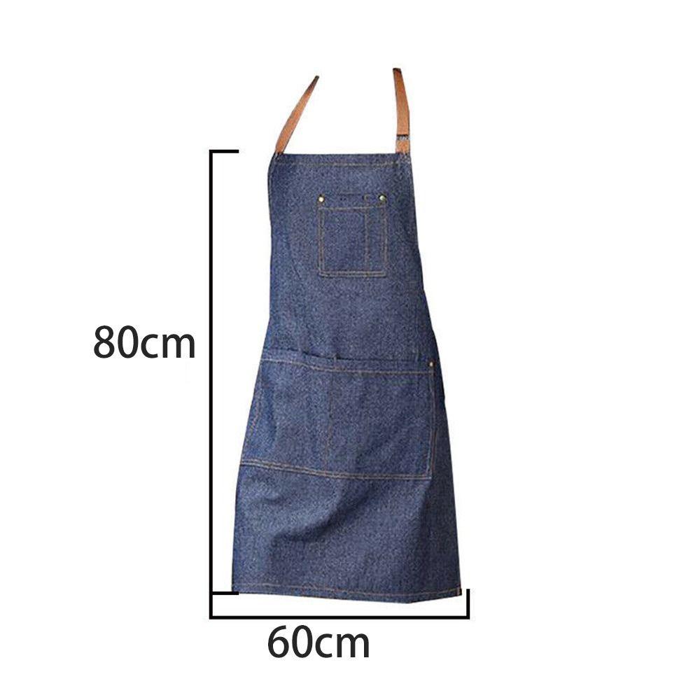 Accessories Women Restaurant For BBQ Cooking Baking Bib Denim Apron Cleaning Tool Burp Cloth