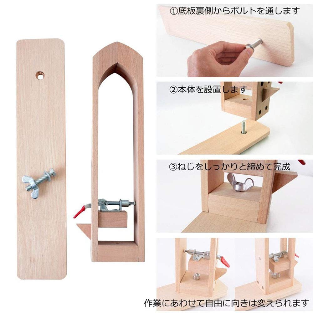 Yiteng Racing Pony Кожаный ремесленный инструмент для шитья дерева Кожаный ручной сшитый деревянный складной вращающийся на 360 градусов ремесленный инструмент швейный набор Кожаная паста