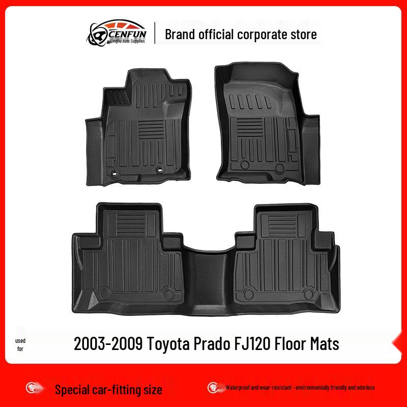 Коврики TPE для пола и багажника для 03-09 Toyota Prado FJ120/Lexus GX470