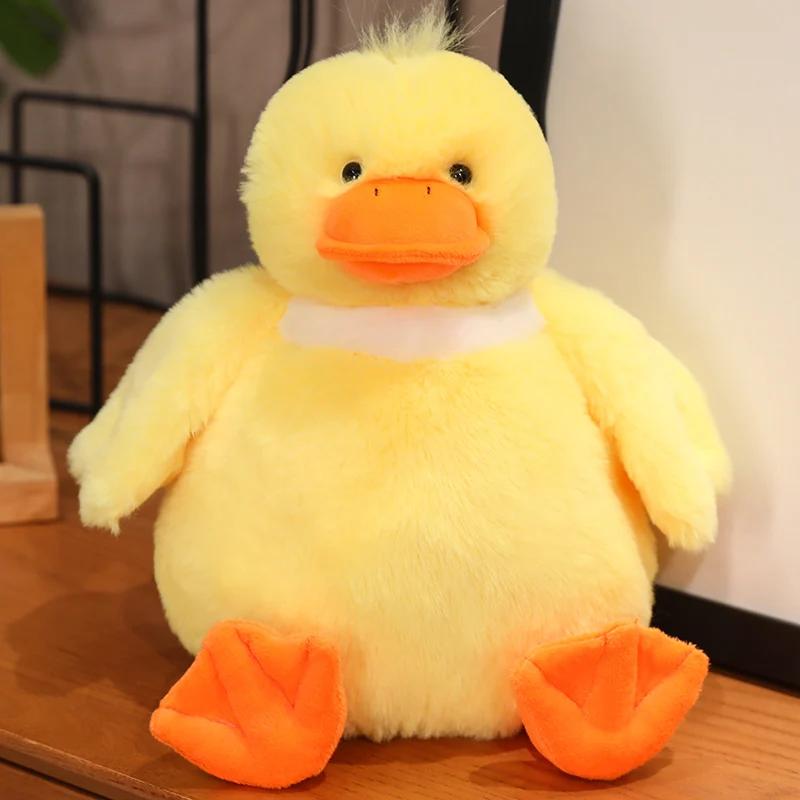 28 см толстая кукла, мягкие игрушки, мультяшная мягкая утка, слон, бегемот, динозавр, куклы, декор, подушка, подарки на день рождения для девочек