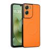 Precise-Cutout Carbon-Fiber-Texture Vegan-Leather Phone Case For Motorola Edge 50 Fusion 5G, PU TPU Anti-Scratch Lightweight Protective Cover