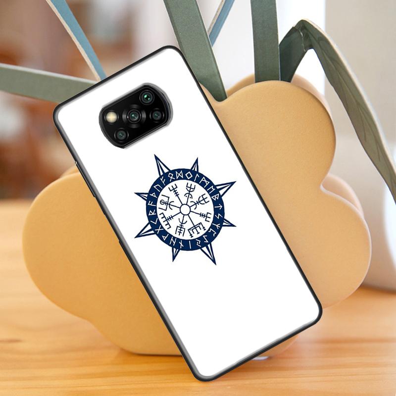 Чехол Viking Nordic Runes Vegvisir для Xiaomi Mi 10T 11T Pro Mi 11 Lite для POCO M3 Pro M4 F3 X3 GT X3 Pro, чехол для телефона