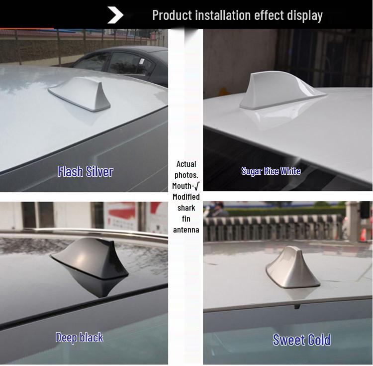 Универсальная антенна-плавник на крышу автомобиля (Нет сигнала)
