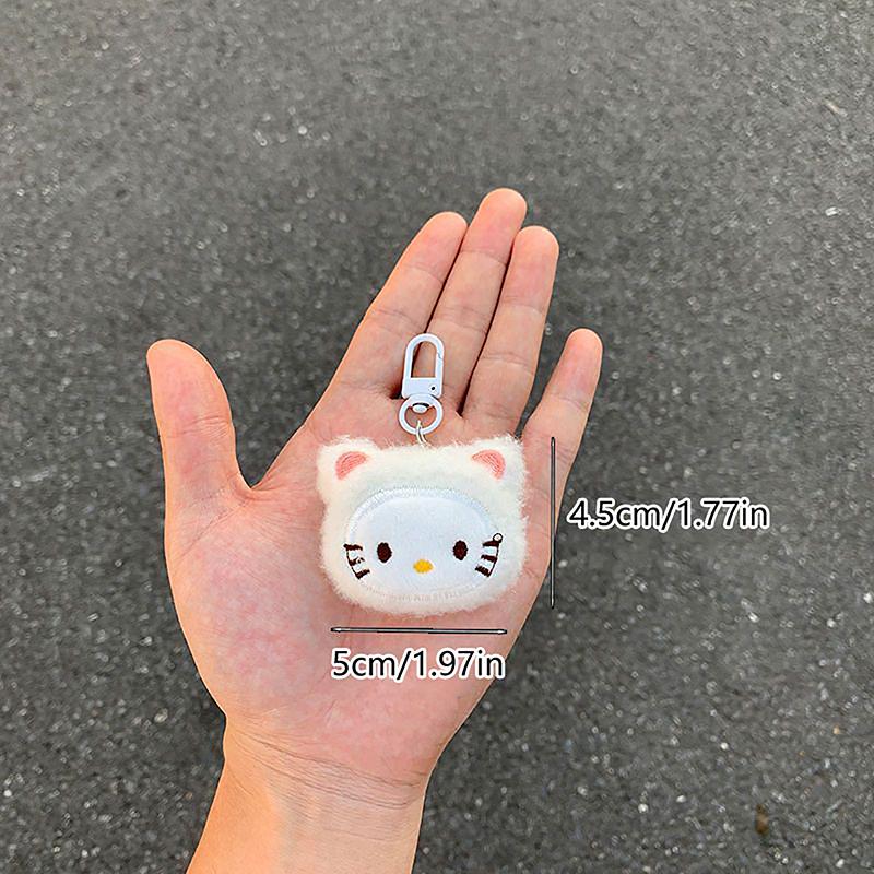 Мультяшная Плюшевая Брелок-Ключница Hello Kitty Милый Плюшевый Кот Брелок Детская Мягкая Игрушка Подвески для Рюкзака Пары Украшения Подарки