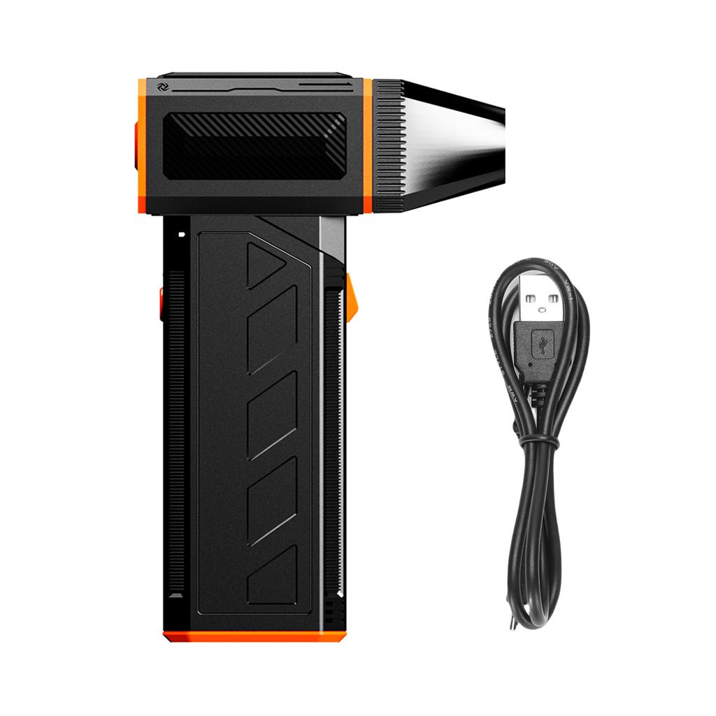 Ручной реактивный вентилятор Бесщеточный двигатель Автомобильная сушилка Воздуходувка Турбовентилятор 120000 об/мин Регулируемая высокая скорость