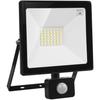 Projecteur LED Avec Détecteur De Mouvement Maclean Slim 30W 2400lm Blanc Chaud (3000K) IP44 MCE630 WW PIR