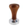 Powder Hammer Mat Powder Hammer Pressure Tamper 51mm/53mm/58mm Espresso Coffee Tamper Wood Handle