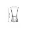 Наборы из 6 шт. Изысканные бокалы для вина Прозрачные бокалы для коктейлей Классическая посуда для напитков Маленькие винные бокалы Различные стили бокалов для вина