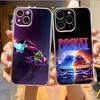 Чехол для телефона Game R-Rocket L-League для iPhone 17, 16, 15, 14, 13, 12, 11 Plus, Pro Max Мягкий прозрачный чехол