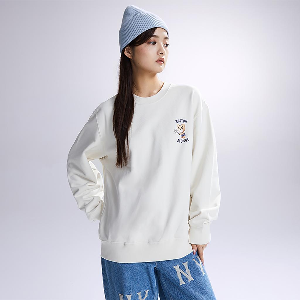 Новые толстовки MLB Унисекс Слоновая кость 3AMTE0134-43CRD