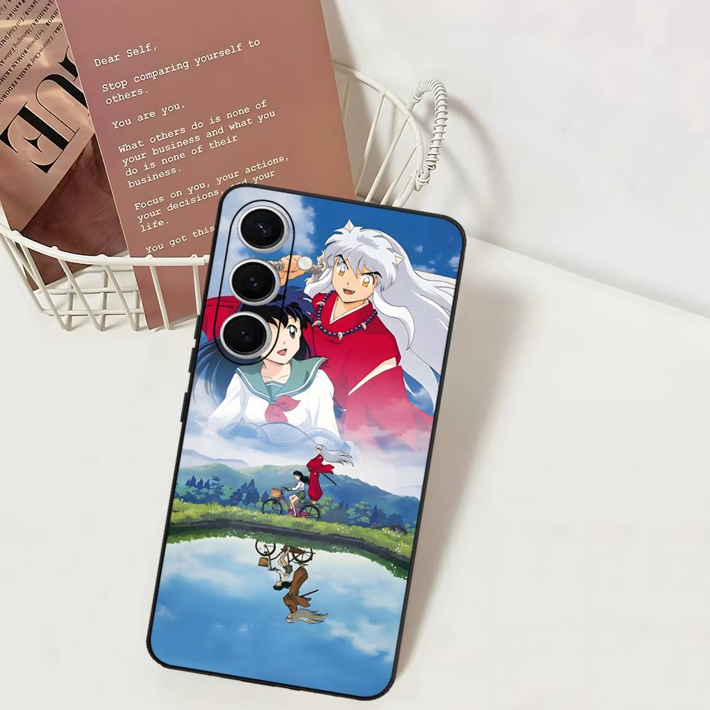 Anime I-Inuyasha Phone Case For Samsung S 24 Fe 25 Ultra Plus 20 Lite 21 30 22 23 24 22 Ultra 5G Fundas