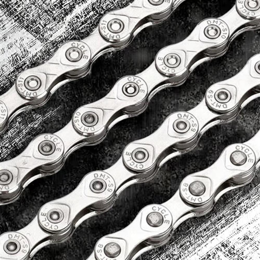 BKS Mountain Bike Chains 11 Speed Non-hollow Shift Stainless Steel 116L 20-speed Compatibility