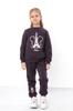 Set – Girls' Paris Print Warm Sweatshirt & Pants, Comfortable Fit, Winter 6063-025-33-5-1 HC