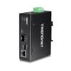 Медиаконвертер/трансивер - TRENDnet - TI-F11SFP - 1 порт - Оптоволокно - 80 км