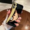 Чехол для iPhone 7 8 XS Max 17Air 15 16 14 Plus XR 13 12 11 17 Pro Max Черный Мягкий Чехол для Телефона One Piece Нами Луффи