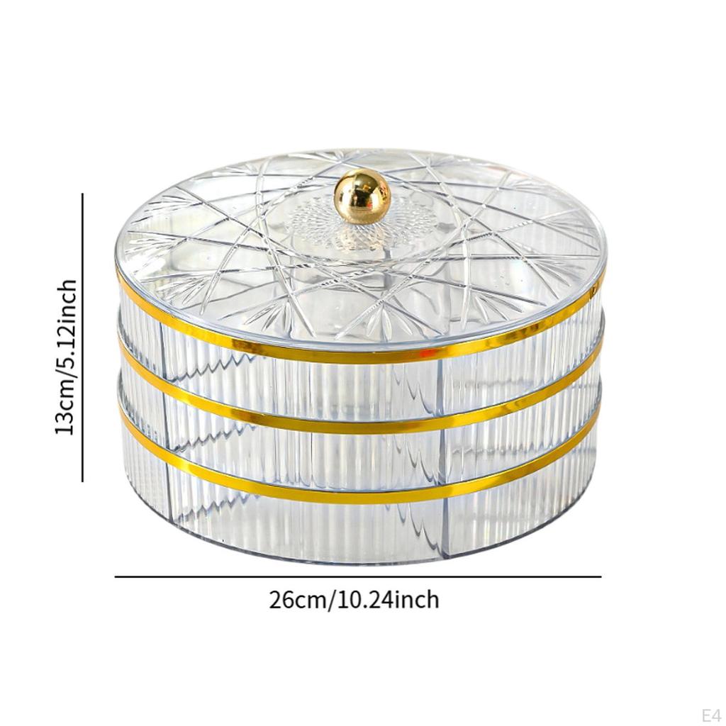 Разделенный поднос для сервировки, тарелки для закусок, украшение для стола, конфеты из сухофруктов, для