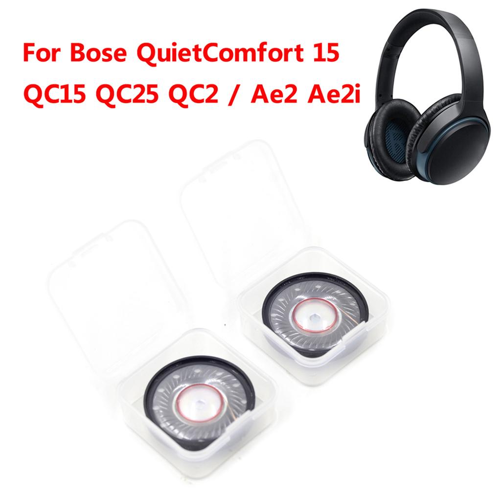 2 шт. 1,57 дюйма Драйвер динамика для наушников для QC15 QC25 QC2 Наушники Круглый громкоговоритель Запасная часть Высокая производительность