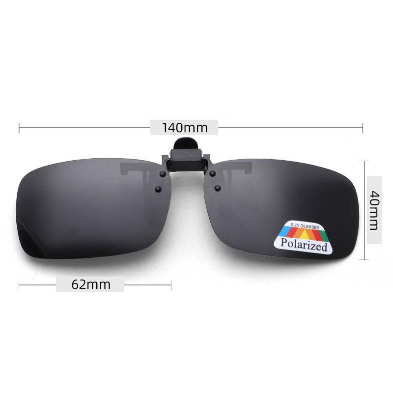 Good Driving Glasses Clip-on Polarized Sunglasses Eyewear Day Night Vision UV400 Unisex Flip-up Lens Sun Glasses Fashion Riding Sunglasses
