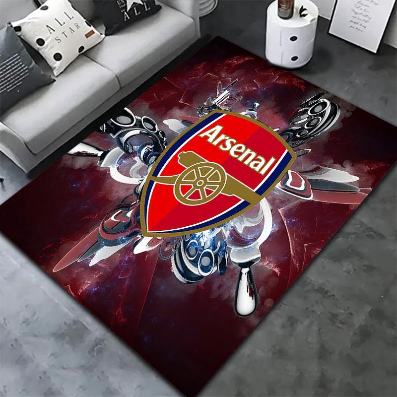 Ковер Arsenal F для гостиной, спальни, дома, украшение дивана, нескользящий коврик для детских игр