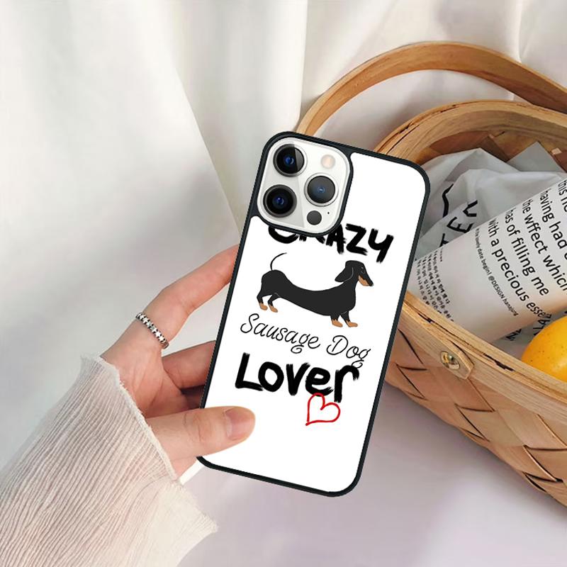Чехол для телефона с рисунком таксы Дакехунда Для iPhone 17 Air 16 15 14 11 12 13 Pro MAX Plus coque Обложка Корпус