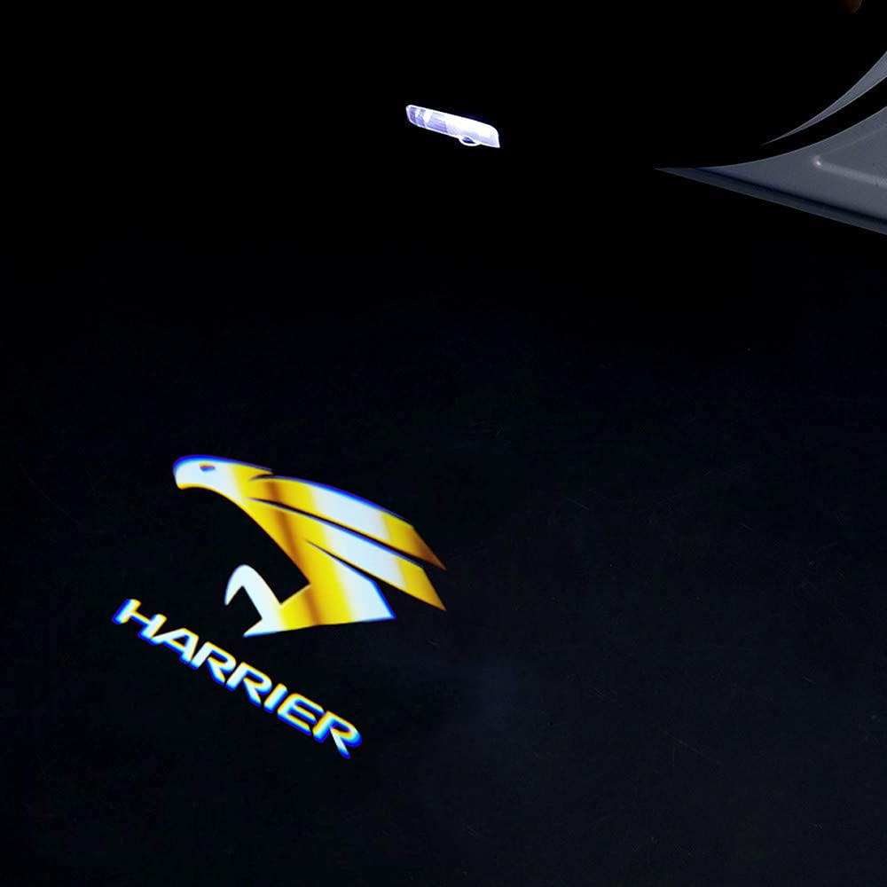 Автомобильная подсветка салона, Подсветка приветствия двери, Лазерная подсветка логотипа, Светодиодная проекция логотипа, HD, Комплект из 2 штук