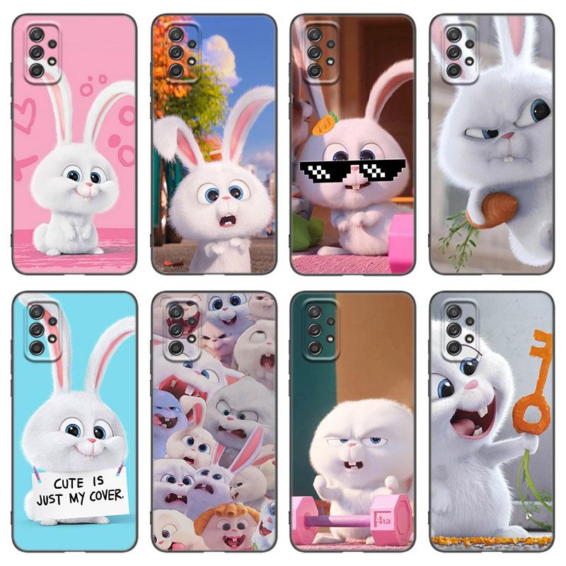Cartoon Rabbit Phone Case For Samsung A04 A21 A30 A50 A52 S A13 A14 A22 A23 A32 A53 A73 5G A11 A12 A31 A33 A51 A70 A71 A72