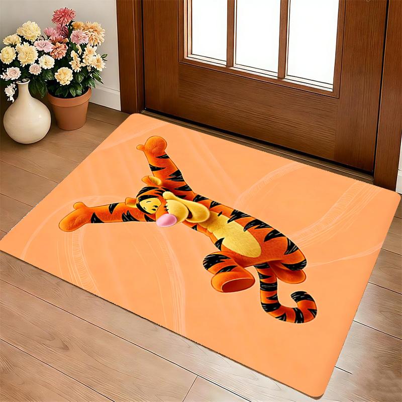 Tigger Jump Living Room Nonslip Area Rug Soft Carpet For Bedroom Game Playroom Sofa Office Home Decor Doormat Christmas Gift C9262052