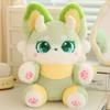 Cute Colour Big Tailed Phantom Fox Plush Toys Lovely Soft Stuffed Cartoon Animals Dolls Pillow For Birthday Christmas Gift