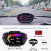 OBD + GPS HUD  Car OBD Head Up Display HUD Digital Speedometer Water Temp Fuel Consumption Slope Meter