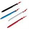 4pcs Outdoor Camping Tent Nails Triangular Ground Nail Aluminum Alloy Tent Accessories Camping Hiking Equipment