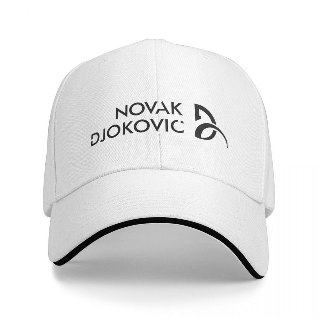 Summer Sun Hats for Tennis Player Novak Djokovic Logo Accessories Merch Baseball Cap Top Empty Sunscreen Hat Adjustable