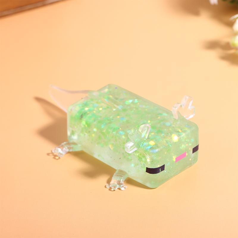 Милые аксолотли Сквиши Игрушки Креативные DIY Ручная работа Игрушки для снятия стресса Формуемые Игрушки для снятия стресса Подарки на День Рождения