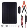 Solar Battery Charger Maintainer, 20W 12V Portable Solar Panel Trickle Charging Kit for Car,