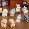 Garden Ornament Animal Figurine Desktop Micro Landscaping Cute Dog Sculpture  Home Decor