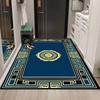 Chinese Style Living Room Flannel Rugs Home Decoration Luxury Persian Bedroom Carpet Washable Mat for Floor Lounge Rug Office