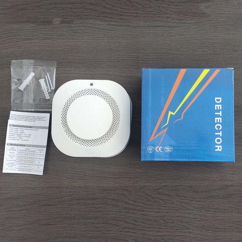 Беспроводной датчик дыма и пожарная сигнализация для безопасности кухни и дома