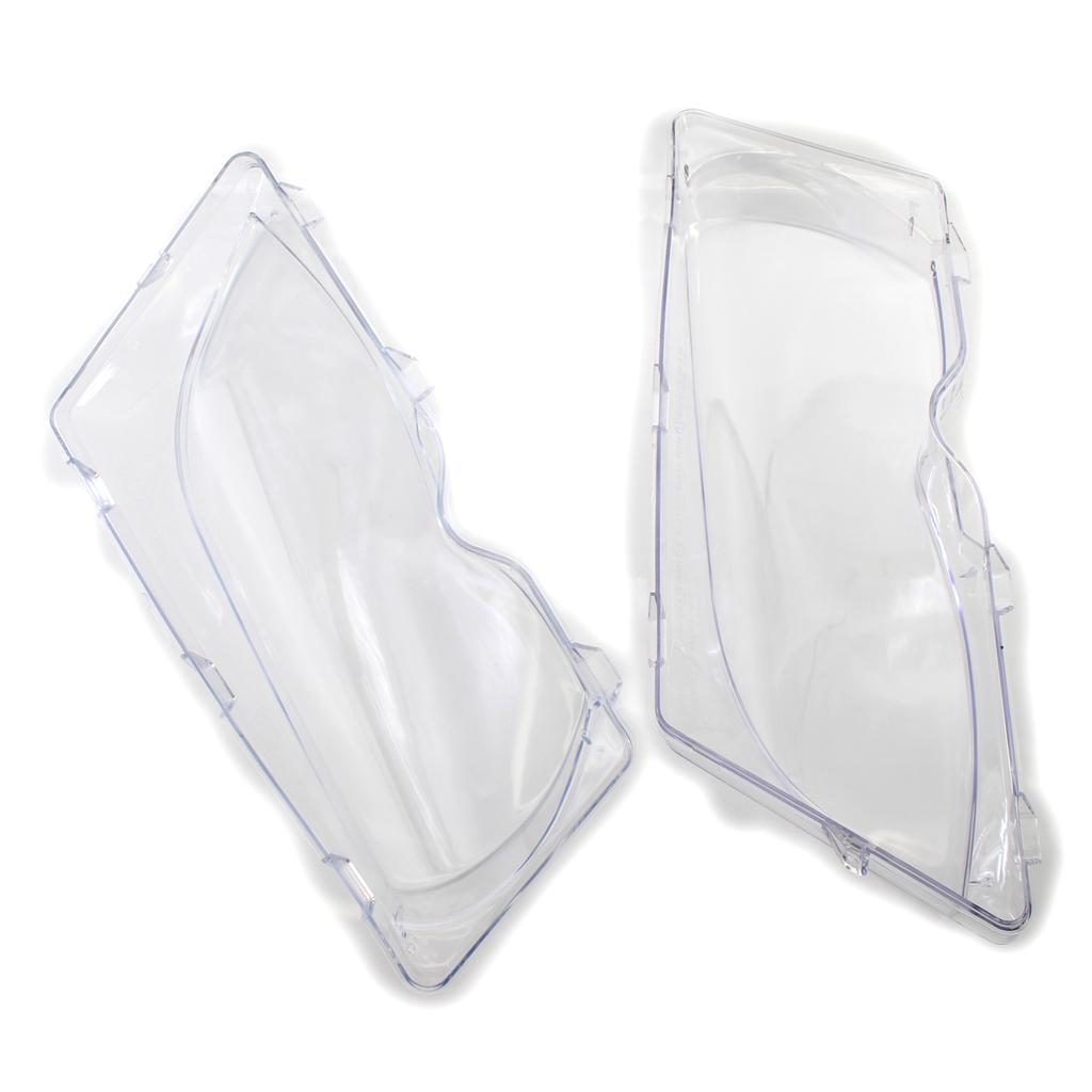 Прозрачный корпус передних фар, крышка линзы, стеклянный кожух лампы, абажур для BMW E46 3 серии 4 двери 02-05 автомобиль