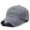 Water Washed Cotton Letter Embroidery Casual Baseball Hat For Sunshade And Daily Wear