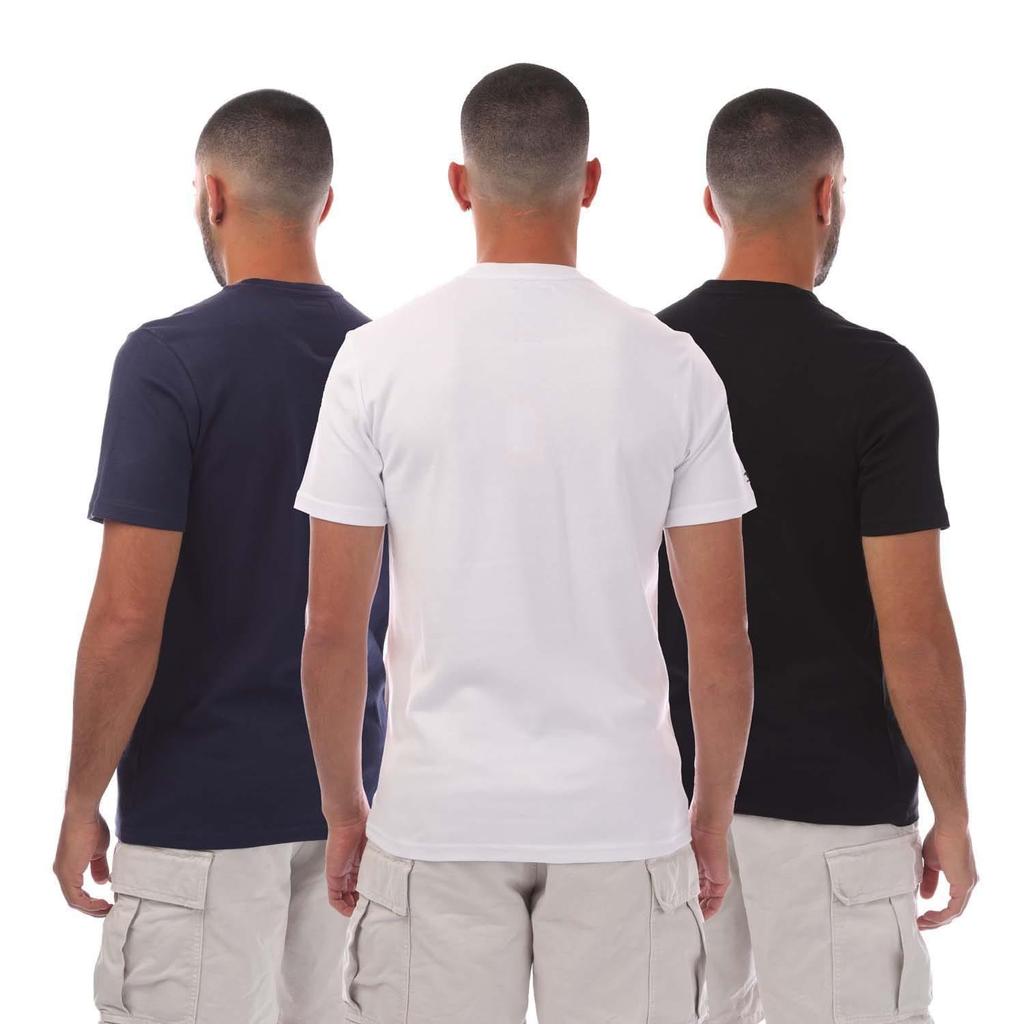Modern Amusement Mens Cali Crown Printed T-Shirt (Pack of 3)