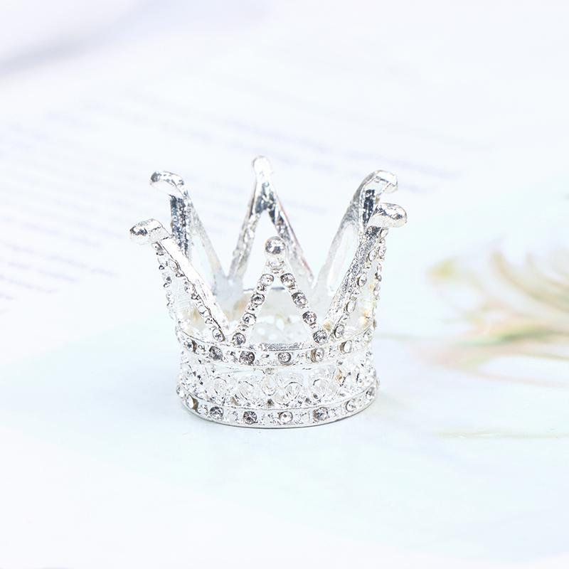 Аксессуары для кукол Металлическая корона Головной убор Аксессуары для волос для кукольного домика Игрушка