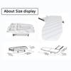 Ironing Board for Closet, Foldable Wall Mounted Garment Steamer, Built-in Storage Tray & Cord Holder, Home Laundry Organizer