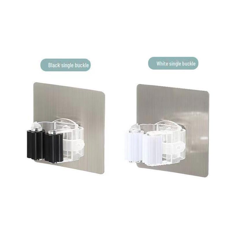 Водонепроницаемый настенный держатель для швабры и щетки, не оставляющий следов