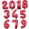 Воздушные шары в форме цифр