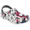 Disney x Crocs Classic Микки и Минни Маус Универсальные Удобные Туфли с Отверстиями Женские Черно-белые