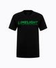 LIMELIGHT APPAREL Футболка Limelight (Черный/Зеленый)